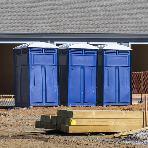 do you offer hand sanitizer dispensers inside the portable toilets in Fostoria MI